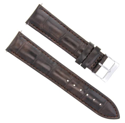 omega mens watch leather strap|genuine omega leather watch straps.